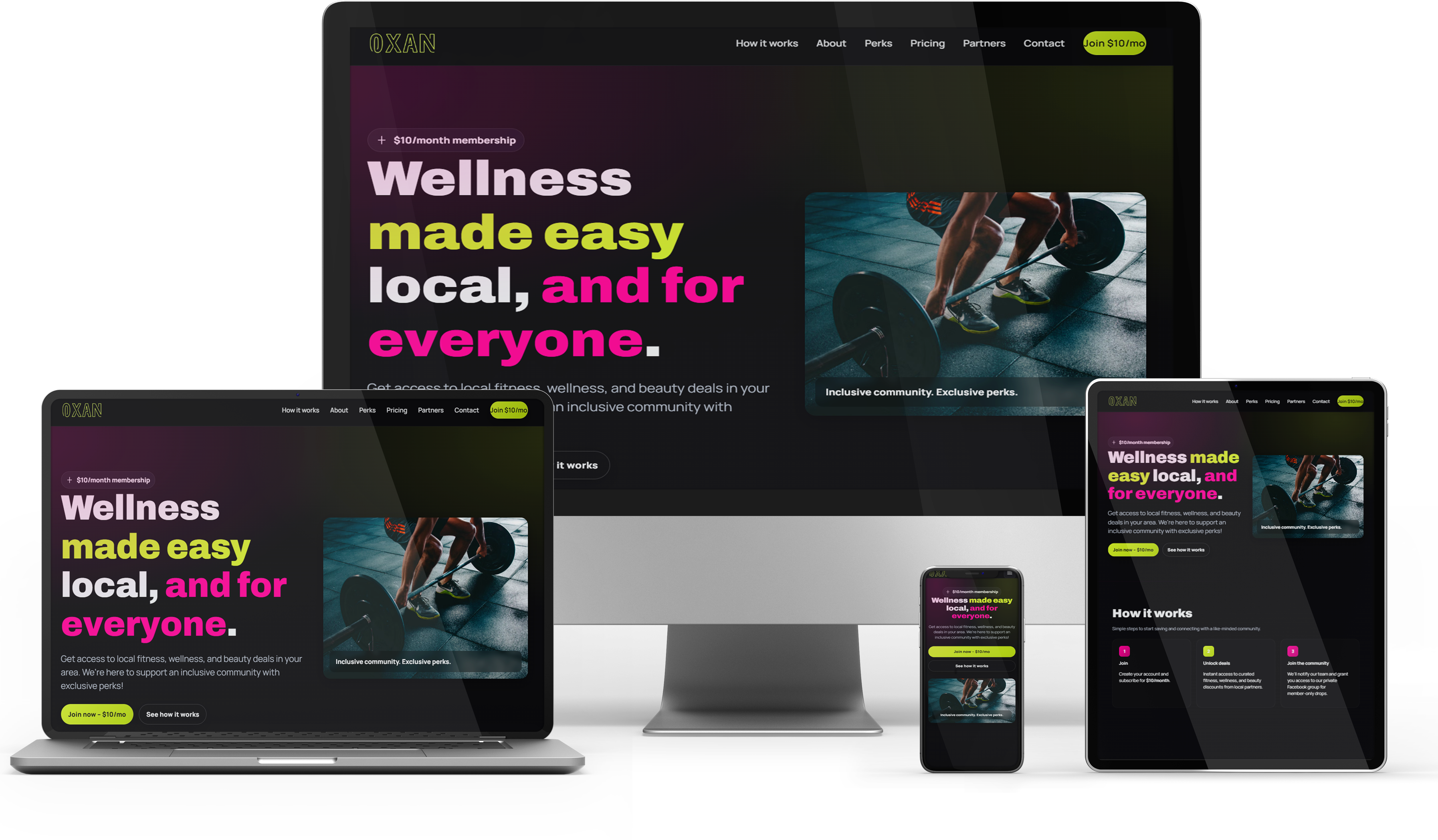 Modern responsive website design for Nanaimo businesses